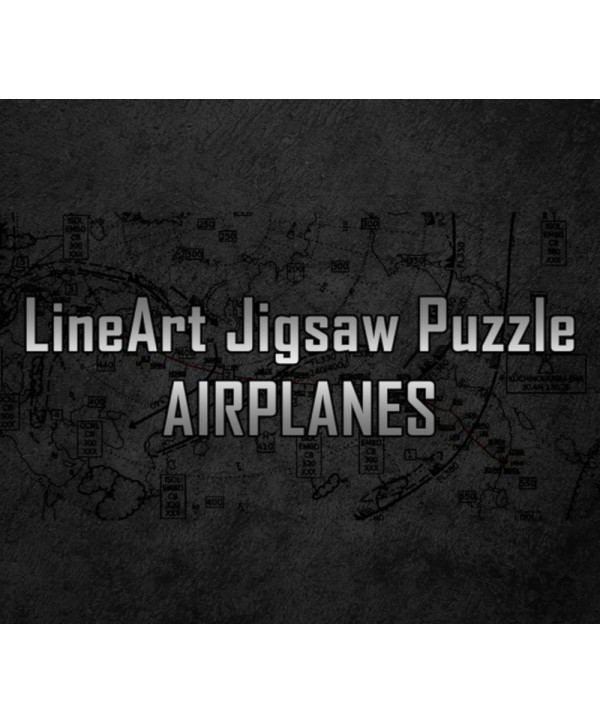 LineArt Jigsaw Puzzle - Airplanes  Steam Key GLOBAL